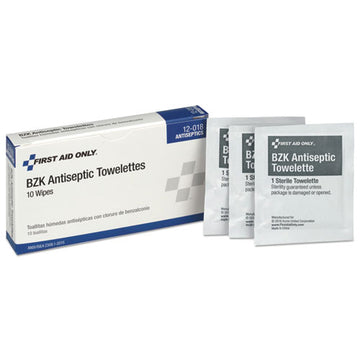 First Aid Only™ 10 Person Ansi Class A Refill, Bzk Antiseptic Wipes, 10-box freeshipping - TVN Wholesale